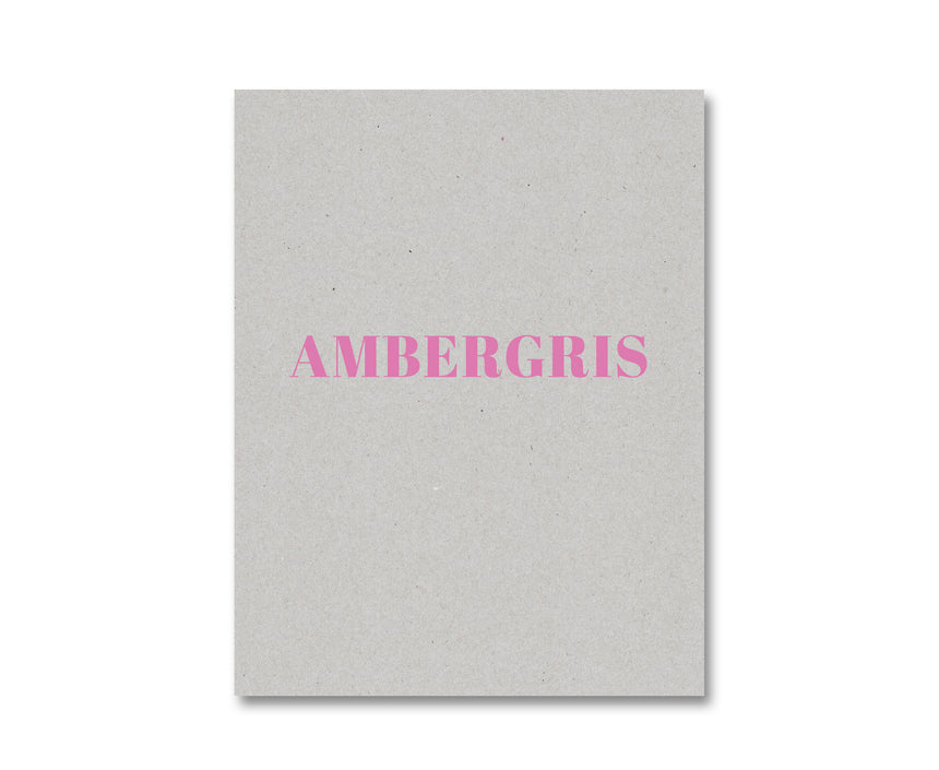 Verdigris / Ambergris <br> Paul Graham