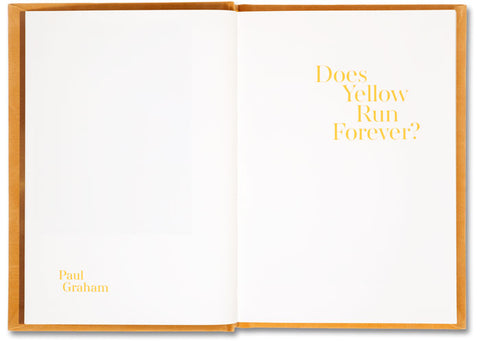 Does Yellow Run Forever?  Paul Graham - MACK