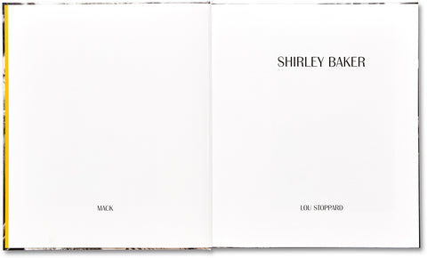 Shirley Baker  Lou Stoppard (ed.) - MACK