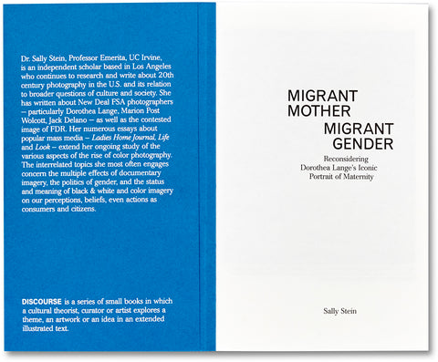 Migrant Mother, Migrant Gender  Sally Stein - MACK
