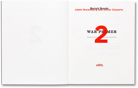 War Primer 2 [paperback]  Adam Broomberg & Oliver Chanarin - MACK