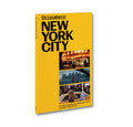 A24 film book titled "On Location in New York City" showing a cover with cityscape images and NYC landmarks.