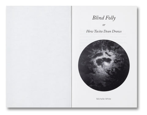 Blind Folly or How Tacita Dean Draws