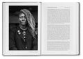 Close-up of the cover of Faces and Phases photography book by MACK, showcasing black-and-white portrait photos.