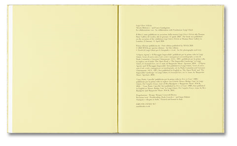 Luigi Ghirri Felicità - MACK