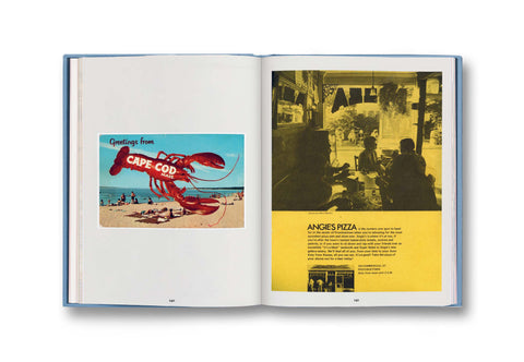 Cover of "Happier, Stupider Times: Anthony Bourdain's Provincetown Years" book by A24, featuring a colorful illustrated design.