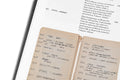 Close-up of a photography book titled "Hujar: Contact" by MACK, showing detailed pages of black-and-white photographic contact sheets.