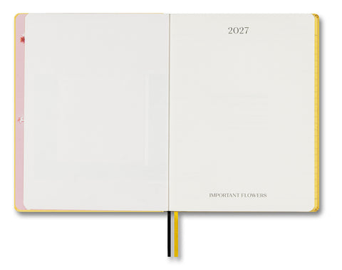 The Important Flowers Planner 2027