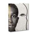 Open photography book by MACK titled "Passports" showing a front cover with passport images and travel-themed design.