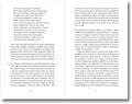 Open book titled "Transitions: On Culture, Crisis, and the Human" by MACK, showcasing pages with text on art theory and cultural analysis.