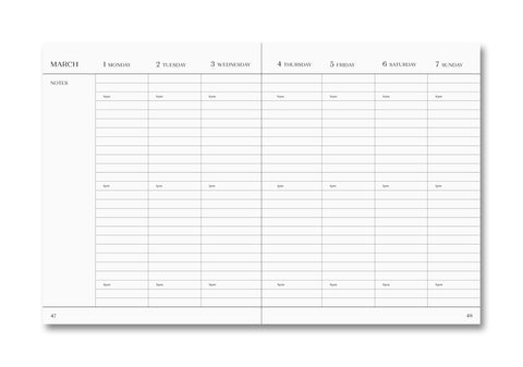 The Important Flowers Planner 2027