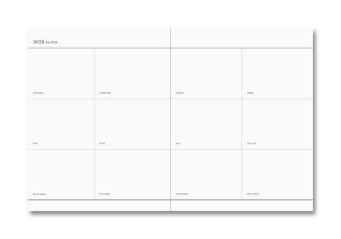 The Important Flowers Planner 2027