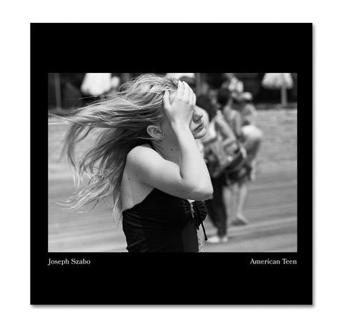 Cover of American Teen photography book by Important Flowers featuring vibrant teenage portrait images on a colorful cover.