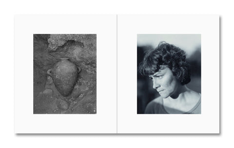 Open photography book titled "The Mental Image" by MACK, featuring black-and-white photographic images on glossy pages.
