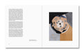 Open photography book titled The Mental Image by MACK, featuring black and white photographic pages with artistic images.
