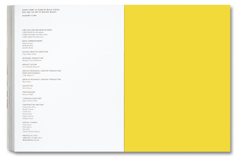 Short Form: 40 Years of Music Videos, Ads, and the Art of Moving Images