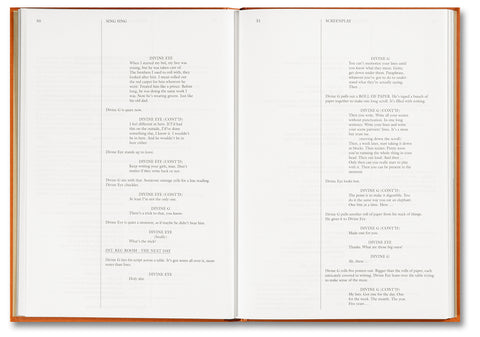 Sing Sing Screenplay Book