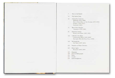 Water Over Thunder: Selected Writings