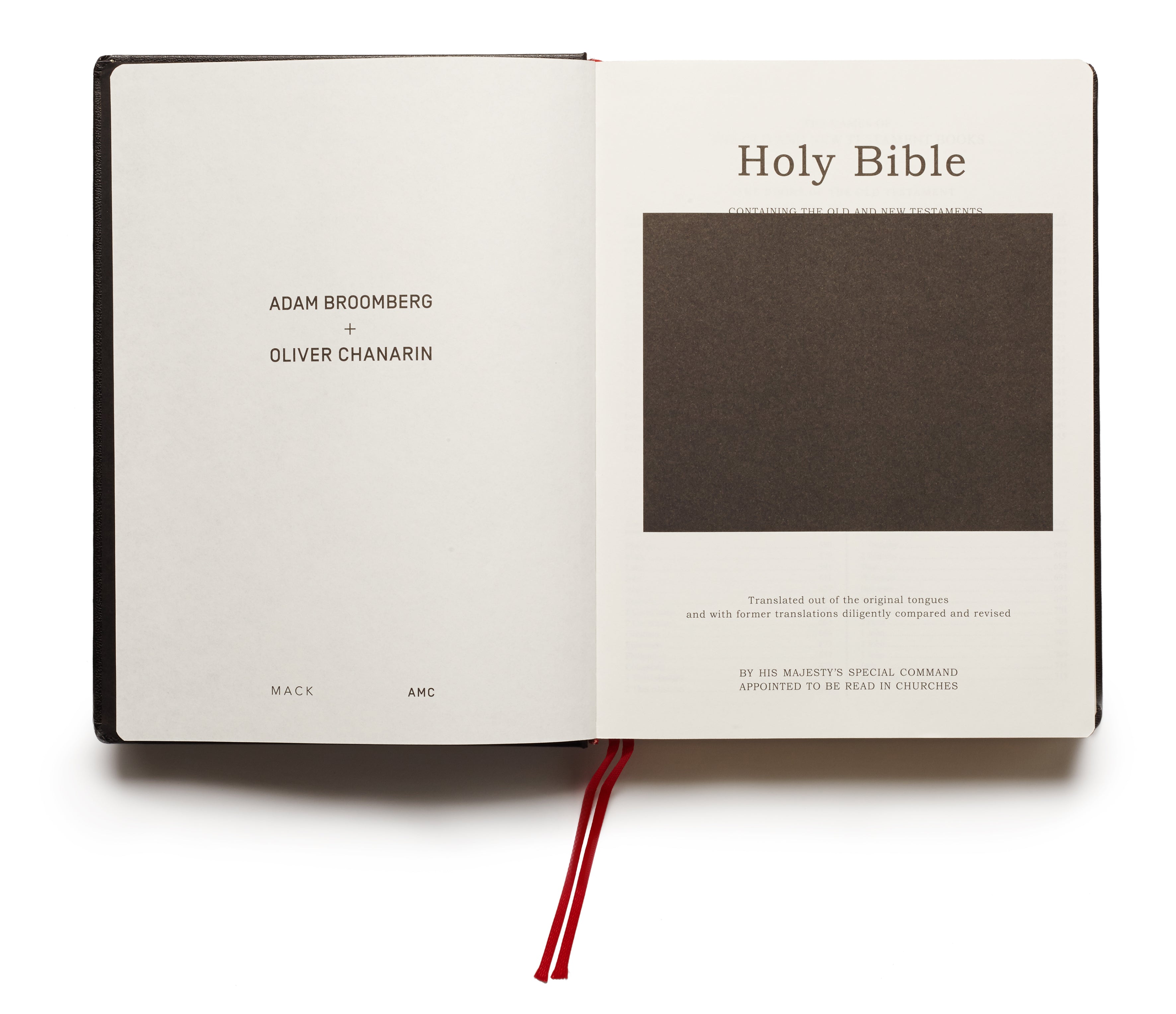 Holy Bible (Second printing) – MACK