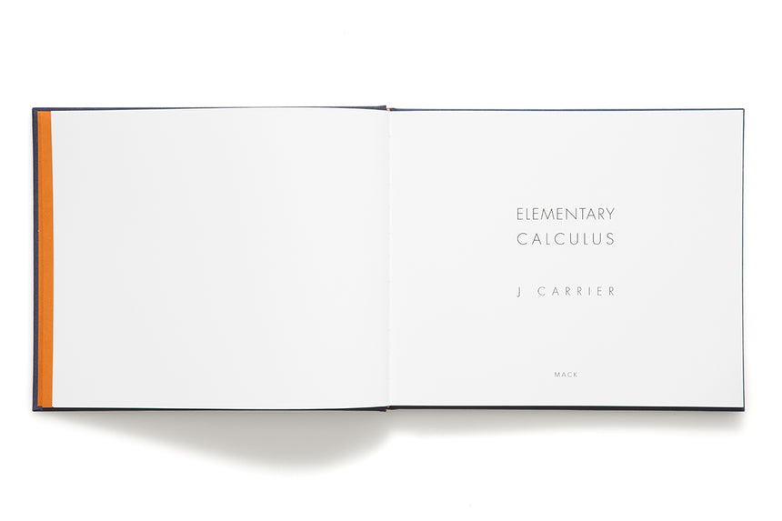 Elementary Calculus <br> J Carrier - MACK