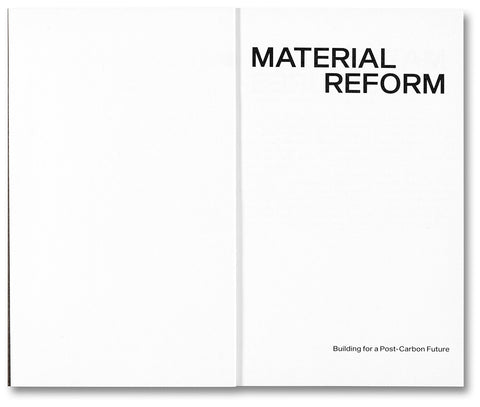 Material Reform